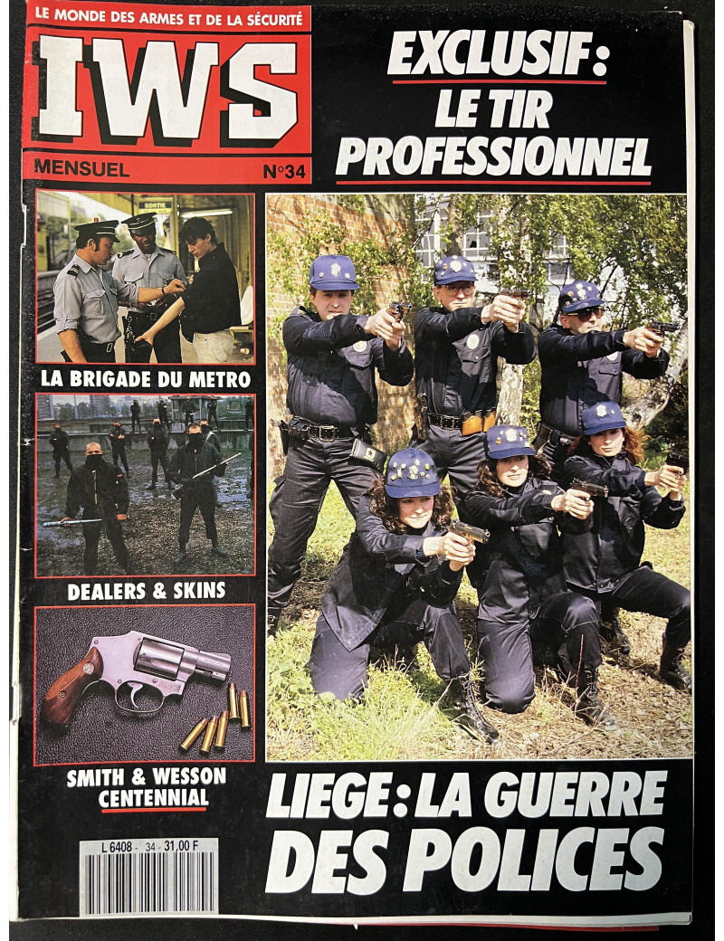 Revue IWS No 34 Liège : La guerre des policiers