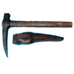 Etui cuir du pic pioche Français 1916 repro