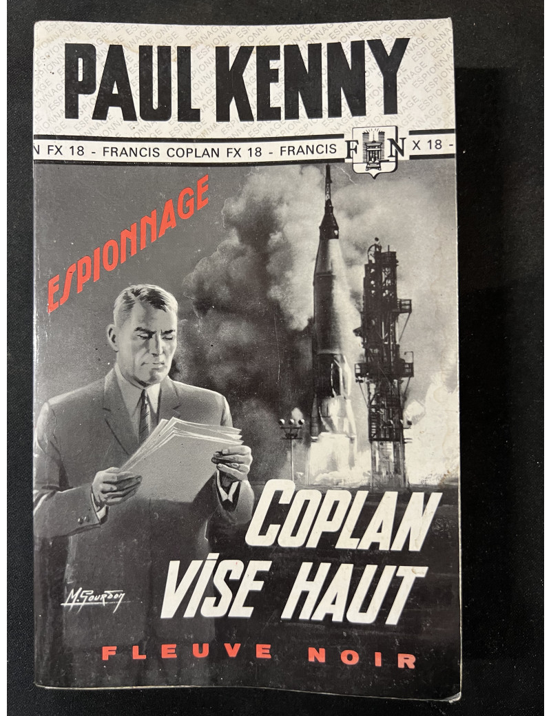 Roman d'espionnage Coplan Vise Haut de Paul Kenny