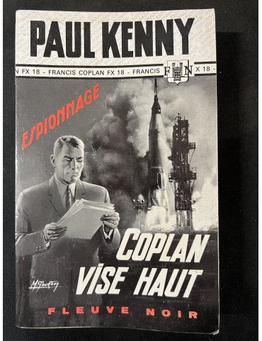 Roman d'espionnage Coplan Vise Haut de Paul Kenny