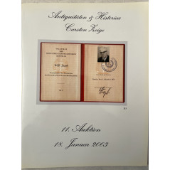Album Antiquitäten & Historica Carsten Zeige - 11 Auktion 18 Janv 2003