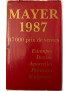 Annuaire International des ventes Peintures et sculptures de 1987 ed Mayer