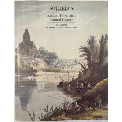 Album de Vente de Sotheby's spécial Atlases, Travel and Natural History