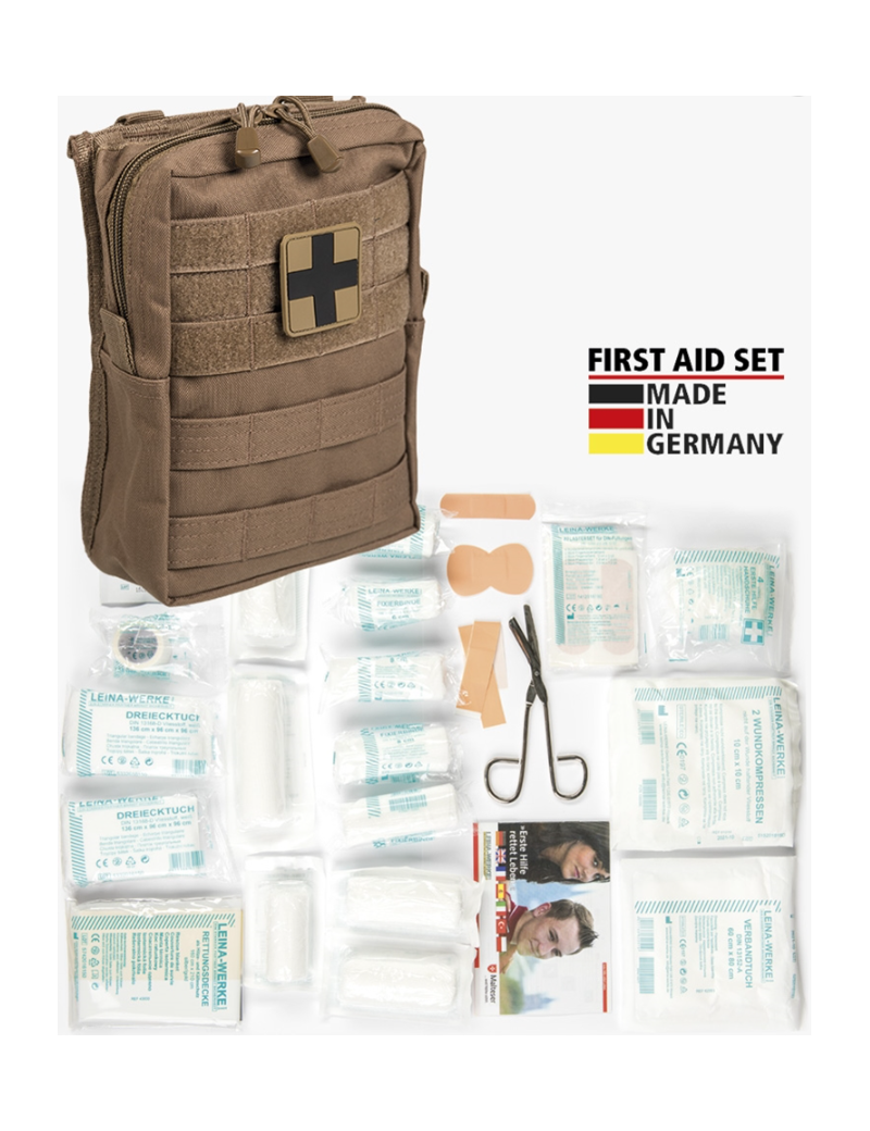 Trousse premier secours Leina Pro Miltec 43 pièces