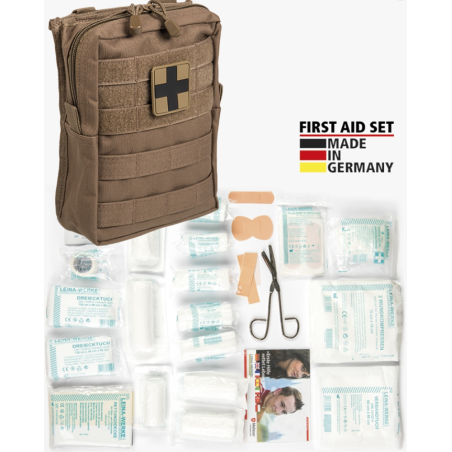 Trousse premier secours Leina Pro Miltec 43 pièces