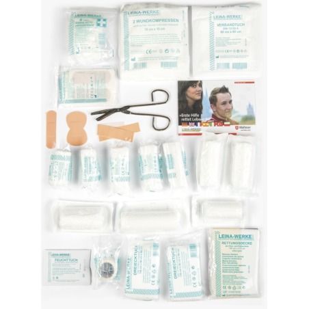 Trousse premier secours Leina Pro Miltec 43 pièces