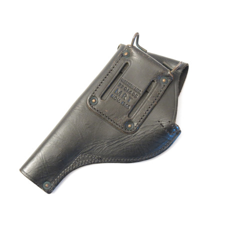 Etui cuir US Vietnam revolver Smith et Wesson 38 MRT 1966  ref ET 688