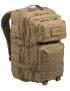 Sac à dos US style "Assault" 36 litres coyote