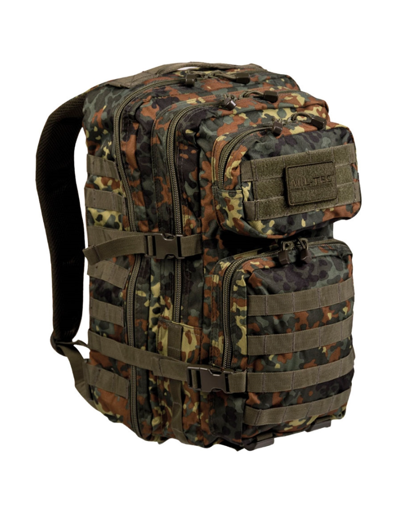 Sac à dos US style "Assault" 36 litres Flecktarn