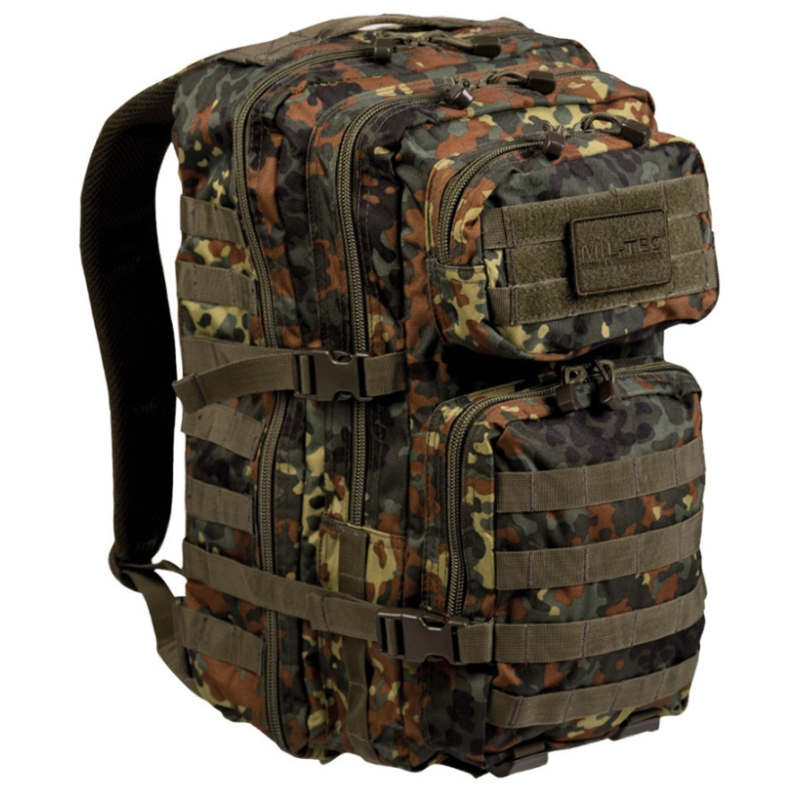 Sac à dos US style "Assault" 36 litres Flecktarn