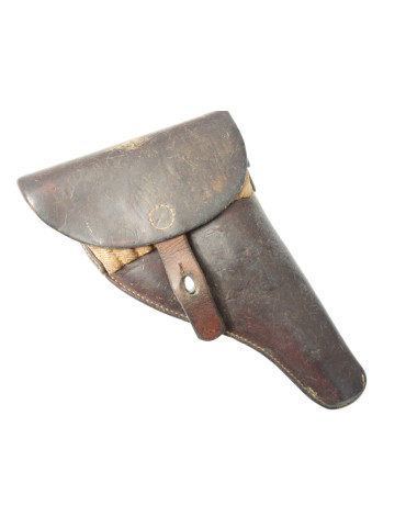 Etui cuir revolver Suisse 1882 daté 1940 ref et 742