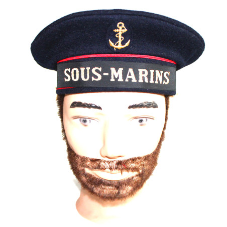 Béret/Bacchi de Sous-Marinier français complet