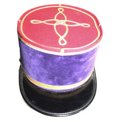 Képi des Dentistes service de santé, velours violet