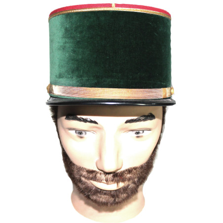 Képi des Pharmaciens, velours vert