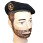 Beret de l'infanterie de l'AF avec son insigne