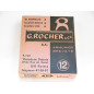 Boite vide ancienne cal 12 G Rocher ref c 52 