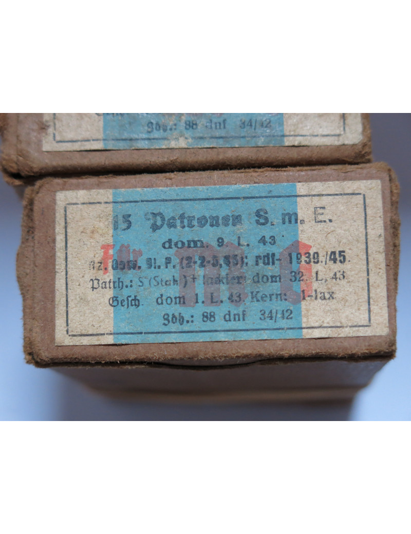 Boite vide Mauser 7.92 SmE semi perforante dom 9 L 43 ref C57