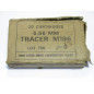 Boite  vide cartouches calibre 5.56 tracante M196 ref c 60 