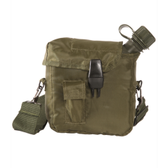 Gourde grande capacité avec sa housse et sangle de 1.9L