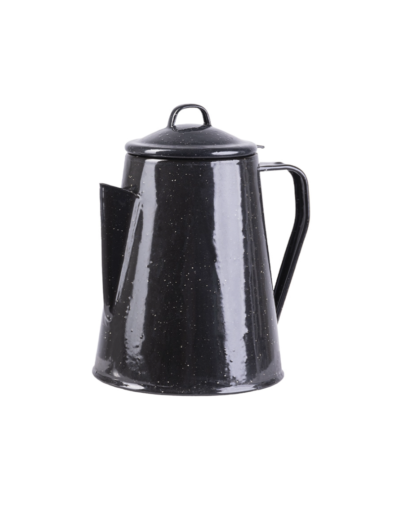 Cafetière émaillée avec son percolateur