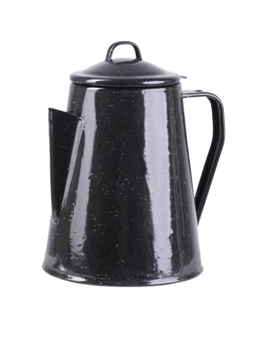 Cafetière émaillée avec son percolateur