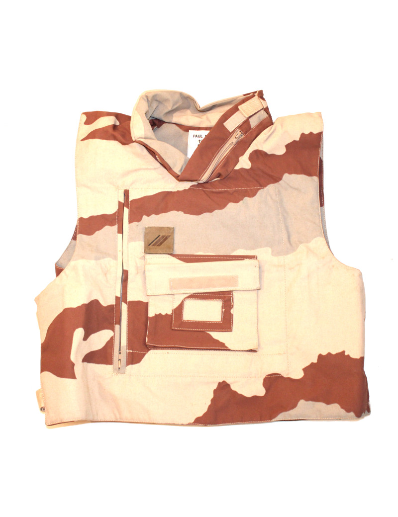 Gilet Pare-Eclats type F2 TTA camouflage désert 1996