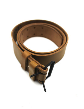 Ceinture réglementaire en cuir de l'armée française T6