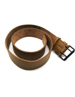 Ceinture réglementaire en cuir de l'armée française T6