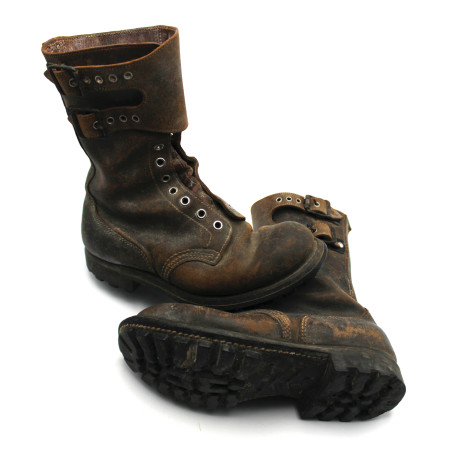 Rangers de 'armée française AJAX en cuir marron T40