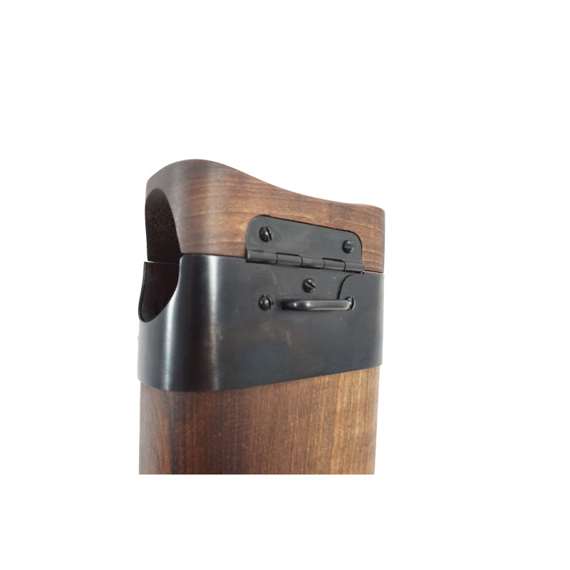 Étui crosse bois C96 1912-1916-1930 modèle avec Cerclage