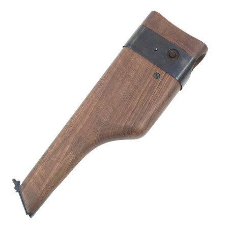 Étui crosse bois C96 1912-1916-1930 avec Cerclage