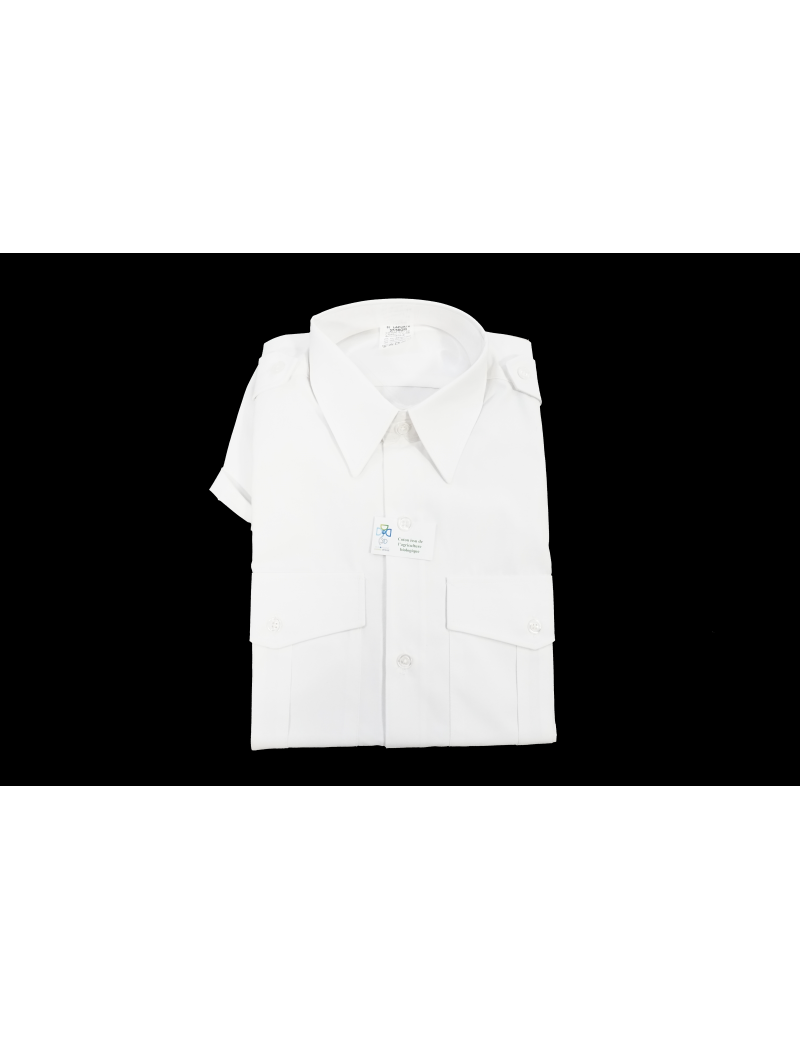 Chemise blanche réglementaire de l'armée française de St Laporte (bio) 37/38GM