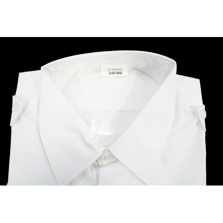 Chemise blanche réglementaire de l'armée française Ets Laporte 39/40