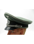 Casquette schirmutze WH officier repro liseret blanc