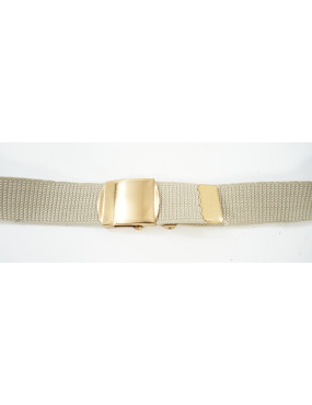 Ceinture réglementaire en toile de l'armée française 106cm CEFAC Limoges