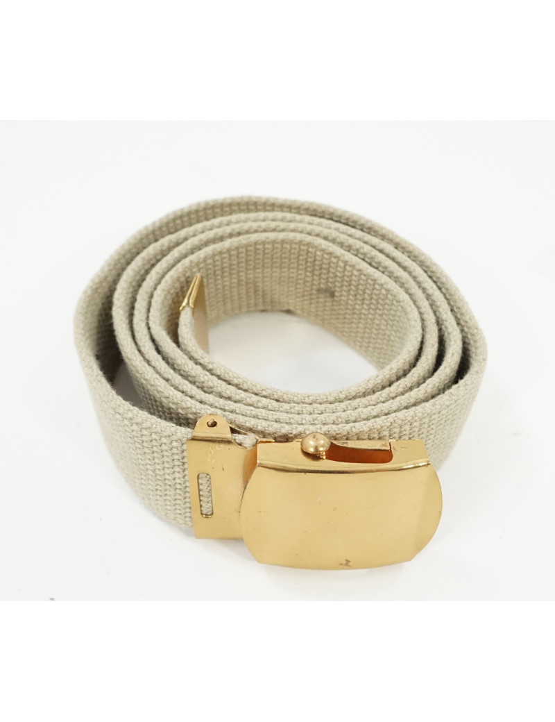 Ceinture réglementaire en toile de l'armée française 106cm Limoges