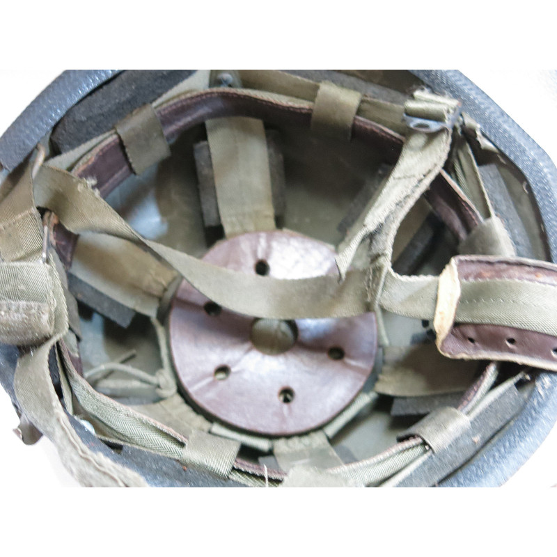 Casque français F1 1979 avec salade camo ref 363 box 600