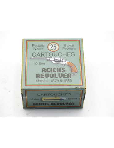 Boite de 25 cartouches revolver Reichs revolver categorie B 