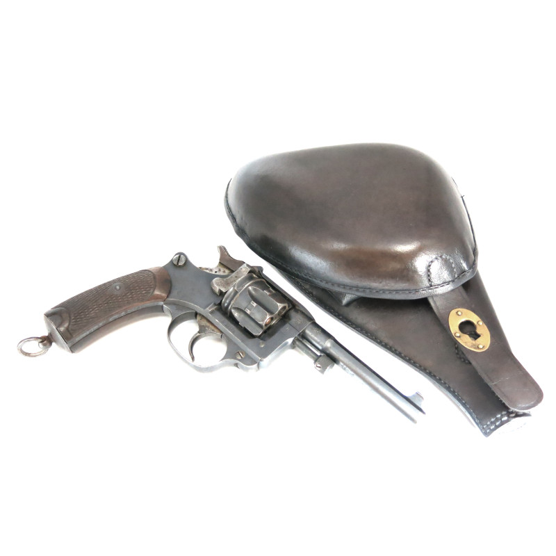 Etui cuir revolver 1892 jambon fauve