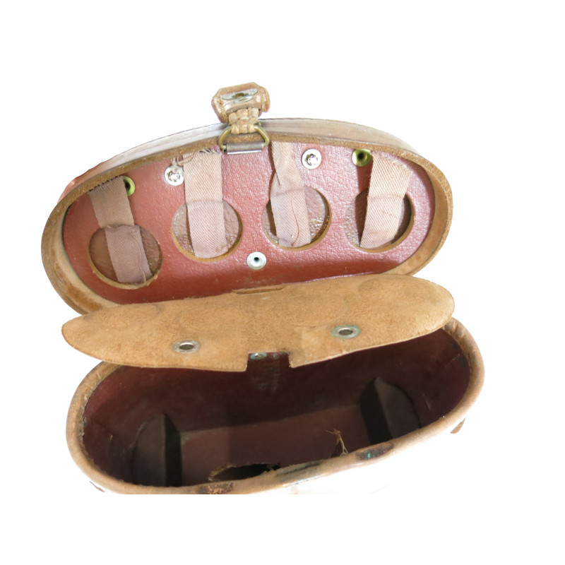 Etui cuir pour jumelles Française Réf ju 50 