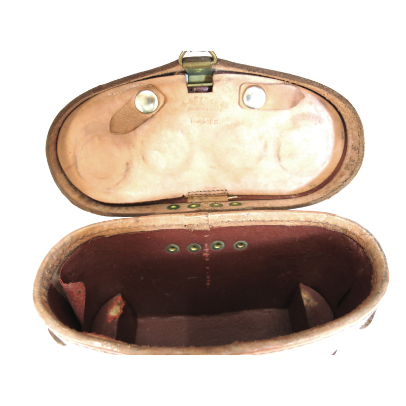 Etui cuir pour jumelles Française ref ju 60