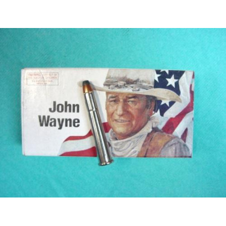 Cartouche 32/40 Winchester commémorative John Wayne balle pointe plomb 