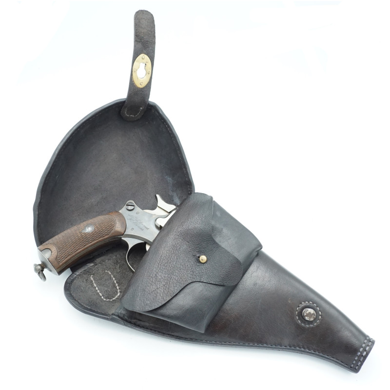 Etui cuir revolver 1892 jambon fauve
