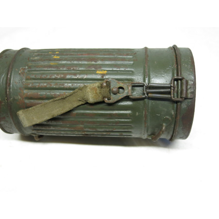 Boite de masque a gaz WH originale daté 1937 ref bo 511