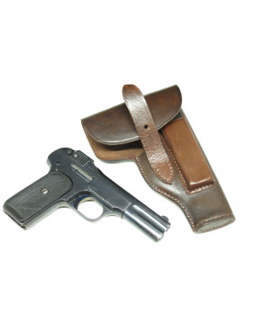 Etui cuir pistolet FN Browning 1900 type Allemand ww1 -ww2 