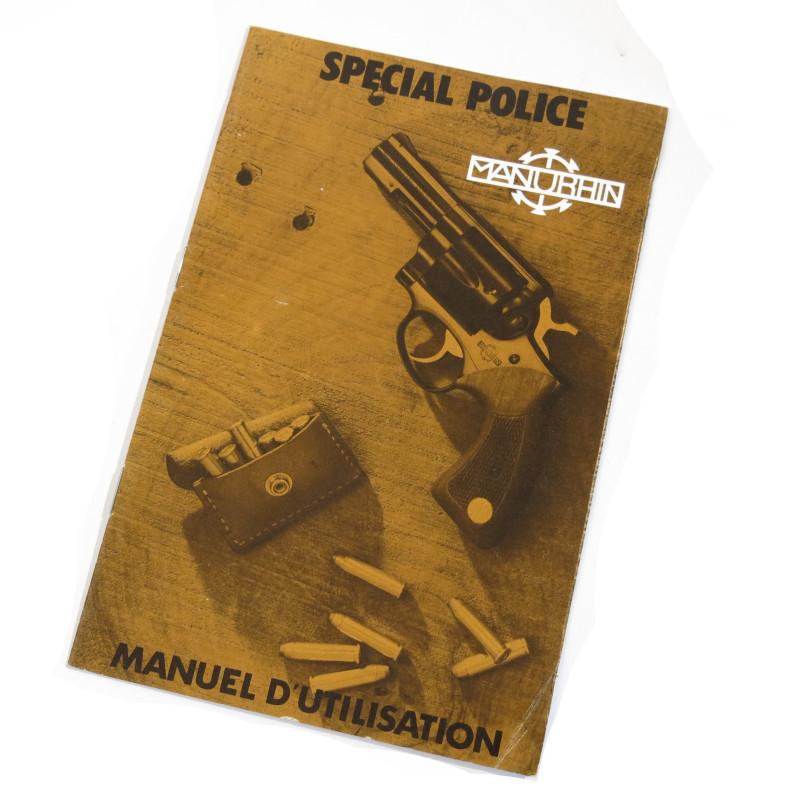 Manuel d'utilisation revolver Manurhin Special Police 