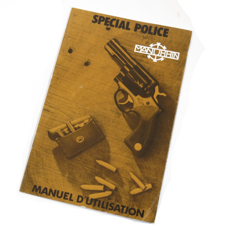 Manuel d'utilisation revolver Manurhin Special Police 