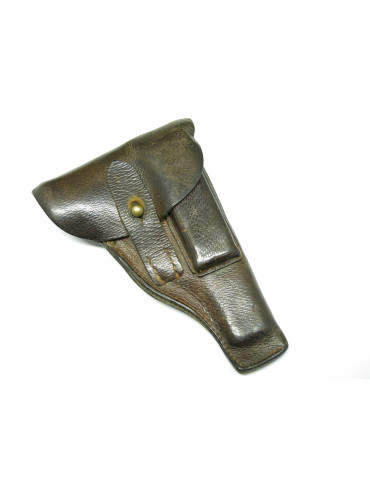 Etui original en cuir pour PA Mauser 14 daté 1915 Ref et 789