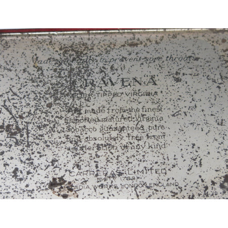 Box steel cigarettes Craven US 39/45 box 208