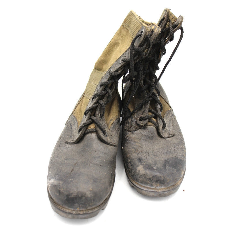 Jungle boots originales Taille 5W datées 1970